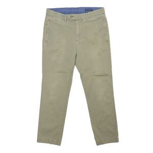 Cremieux Pants Men’s Sz 34x30 Comfort Stretch Olive 5 Pocket Chino Stretch Golf